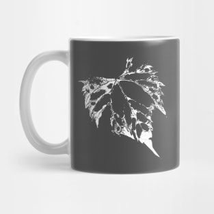 White Leaf Mug